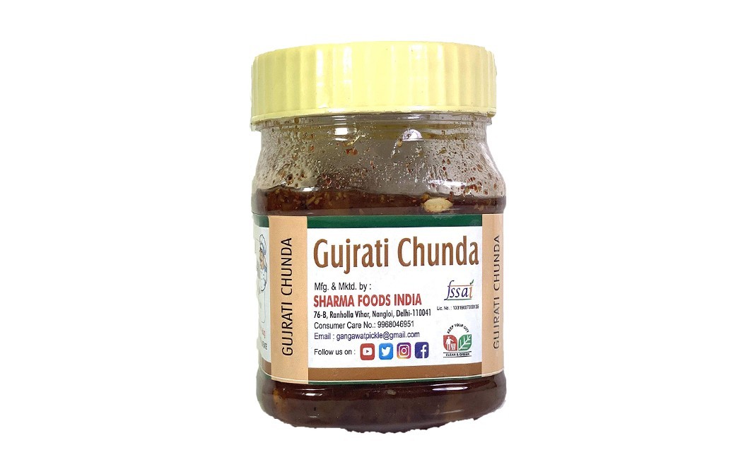 Gangawat Gujrati Chunda    Pack  1 kilogram